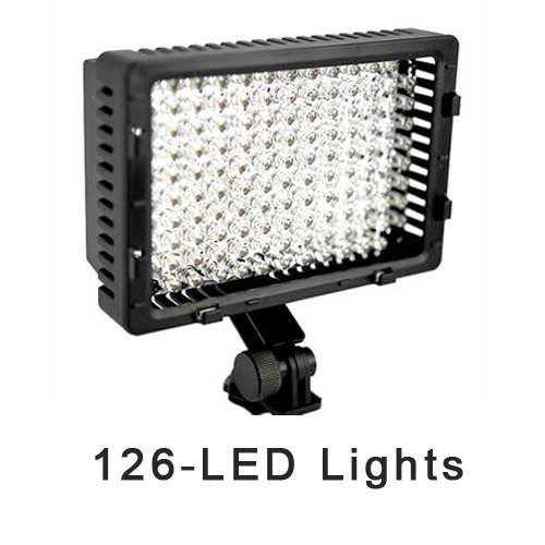 CN-126 LED Camera Video Camcorder Hot Shoe Light Lamp