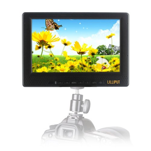 Lilliput 668GL-70NP/H/Y 7" LCD On Camera Field Monitor w/ HDMI & Component