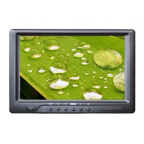 Lilliput 669HB 7" On Camera field monitor w/ HDMI Composite DVI VGA + 450cd/m2