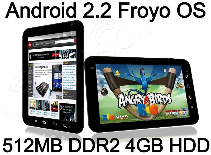 10.2" Android 2.2 Froyo Tablet PC Dawa D9 Freescale Cortex A8 1GHz 512MB RAM 4GB HDD cam WIFI 3G MID