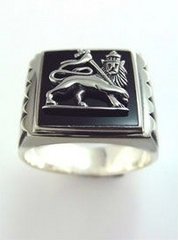 Lion of Judah Ring Silver