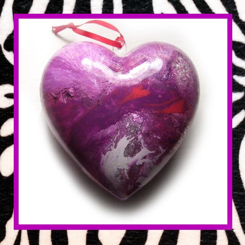 Purple, White, & Red w/Glitter