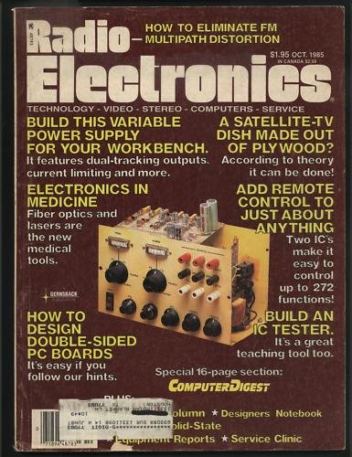 Radio Electronics October 1985 Technology Video Stereo