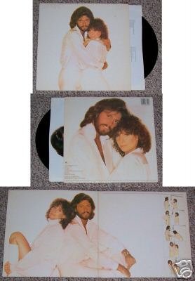 Streisand Guilty Duet Barry Gibb Music Album LP 33