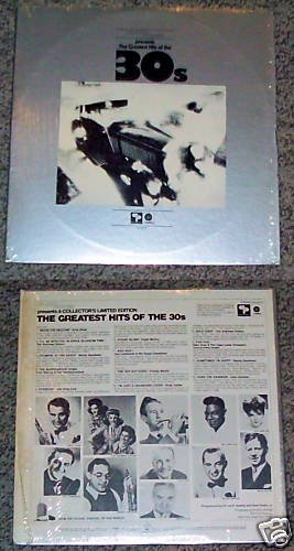 Plaza House Greatest Hits 30's Music Album Record LP 33
