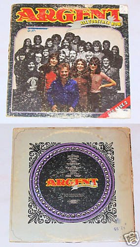 Argent All Together Now Album Record LP 33