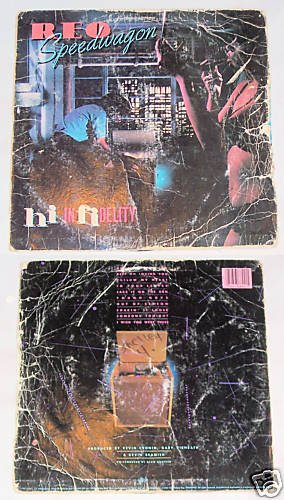 Reo Speedwagon Hi Infidelity Album Record LP 33