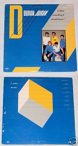 Duran Duran Is There Something I Should Know LP 33