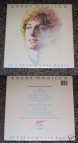 Barry Manilow If I Should Love Again Record LP 33