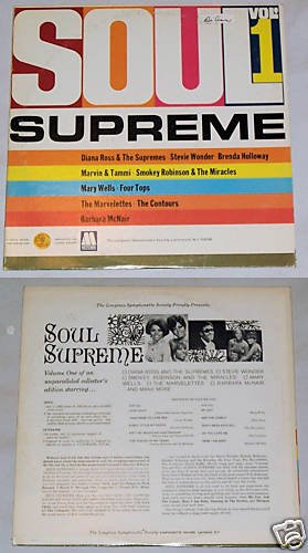 Soul Supreme Vol. 1 Album Record LP 33