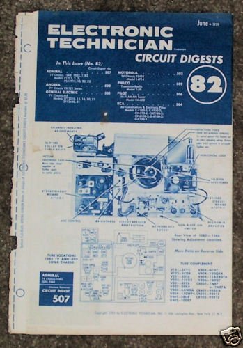 Electronic Circuit Digest June1959 Philco Pilot Admiral