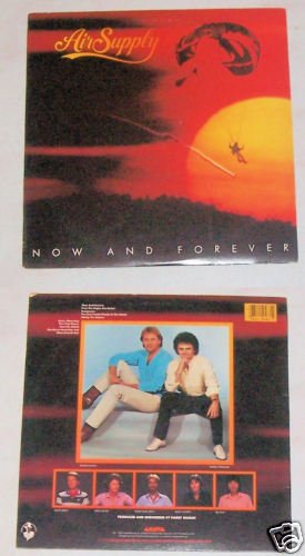 Air Supply Now and Forever Music Recoreds Album LP 33