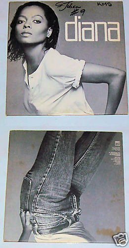 Diana Ross Diana Music Record Album LP 33