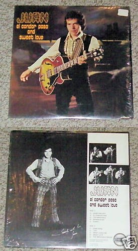 Juan el condor pasa and sweet love Album Record LP 33