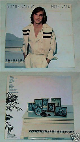 Shaun Cassidy Born Late Record LP 33 Album