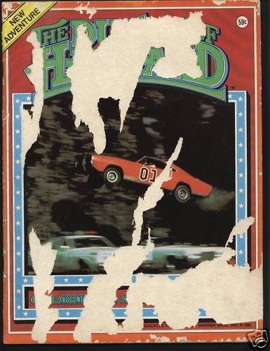 Dukes Of Hazard Coloring & Activity Book 1981 WB Inc.