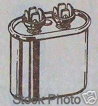 NEW! Motor Run Capacitor 35mf 370volt Oval Oil Filled