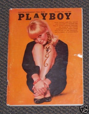 Playboy October 1966 w/ Centerfold Sex Stars Of Forties