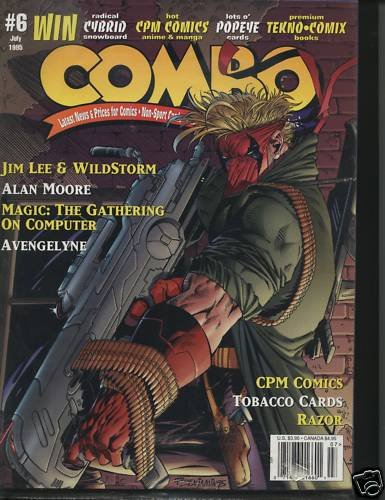 Combo Magazine July 1995Jim Lee WildStorm Magic Tobacco