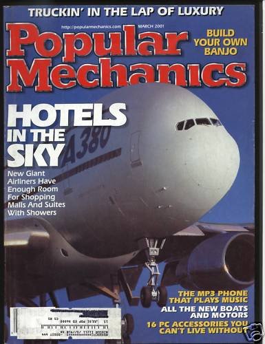 Popular Mechanics March 2001 Volume 178 No. 3