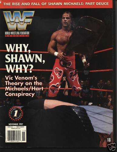 WF Magazine Nov1997 Shawn Vic Venom FederationWrestling