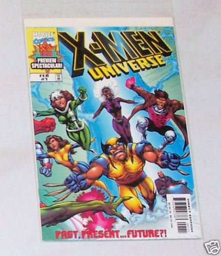 X-Men Universe Vol.1 No. 1 February 1999 Past Present