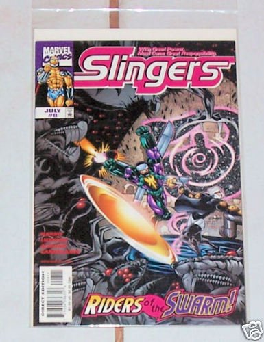 Slingers Vol.1 No.8 July 1999 Riders of the swarm