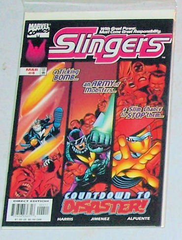 Slingers Vol.1 No.4 March 1999 Countdown to Disaster