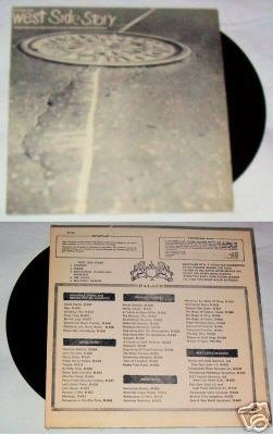 West Side Story Hits Songs Music Album LP 33