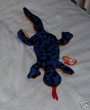 Lizzy the Lizzard Ty Beanie Babies Collectible