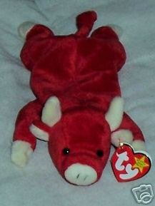 Snort the Red Bull Ty Beanie Babies Collectible