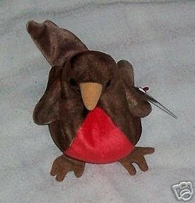 Early the Red Robin Bird Ty Beanie Babies Collectible