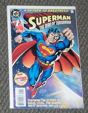 Superman Man Of Tomorrow 1 Summer 1995