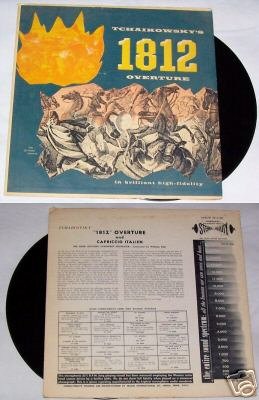 Tchaikowsky 1812 Overture Record Music Album LP 33