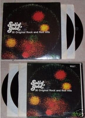 Solid Gold 30 Original Rock and Roll Hits 2Albums LP33