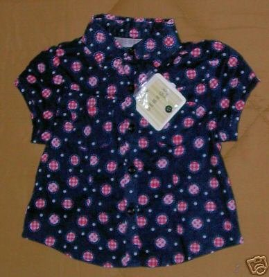 BRAND NEW GEORGE GIRLS BLOUSE 12 MOS.