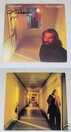 Kenny Loggins Nightwatch Music Record Album LP 33