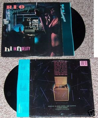 Reo Speedwagon Hi Infidelity Music Record Album LP 33
