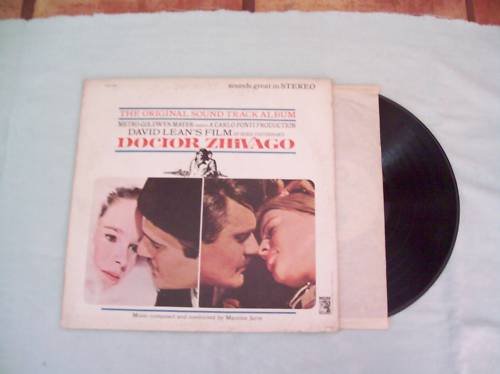 Doctor Zhivago Original Soundtrack Album Record LP 33