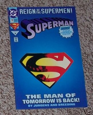DC COMICS REIGN OF SUPERMEN 78 JUNE 1993