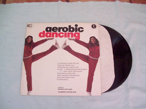 Aerobic Dancing Barbara Auer Music Record Album LP 33