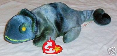 Rainbow the Chameleon TY Beanie Babies Collectible