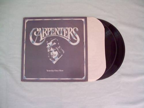 Carpenters Yesterday Once More Music Record Album LP 33