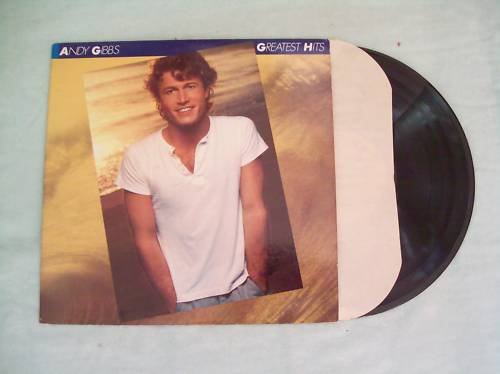 Andy Gibbs Greatest Hits Music Record Album LP 33