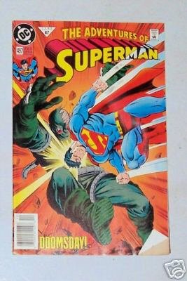 Superman 497 Doomsday December 1992 DC Comics