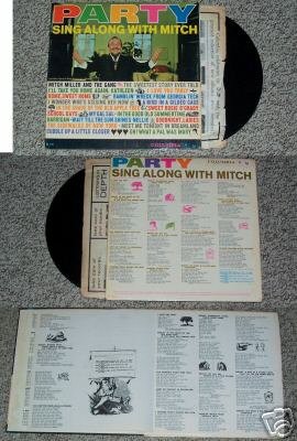 Sing Along W/ Mitch Party Music Record Album LP 33