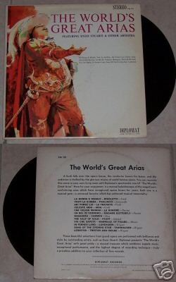 The Worlds Great Arias Enzo Stuarti Music Album LP 33