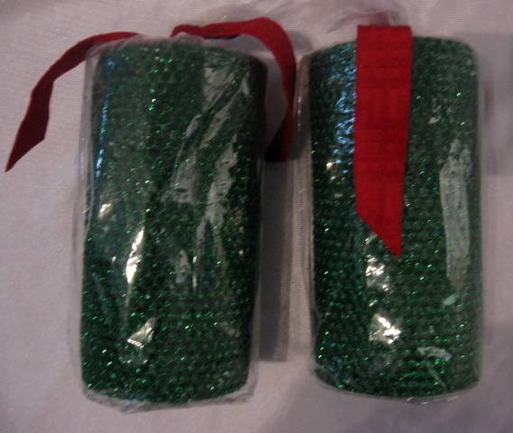 Bath & Body Works CHRISTMAS TREE PILLAR CANDLE x 2 150h