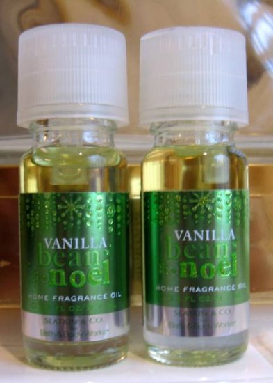 Bath & Body Works VANILLA BEAN NOEL Fragrance Oil x2