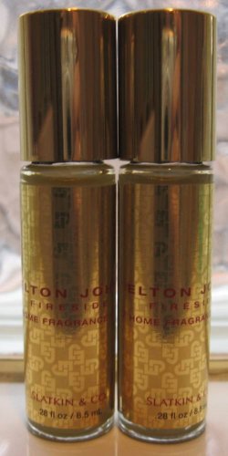 Bath & Body Works SLATKIN ELTON JOHN FIRESIDE OIL X2